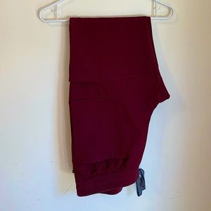 Women’s FIGS Nepal Skinny Scrub Pants - Medium Tall (Burgundy)